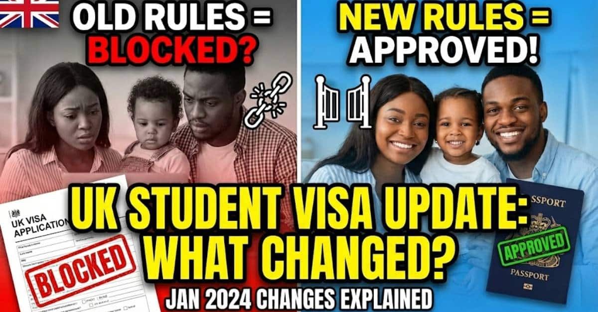 UK student visa dependent rules update what changed